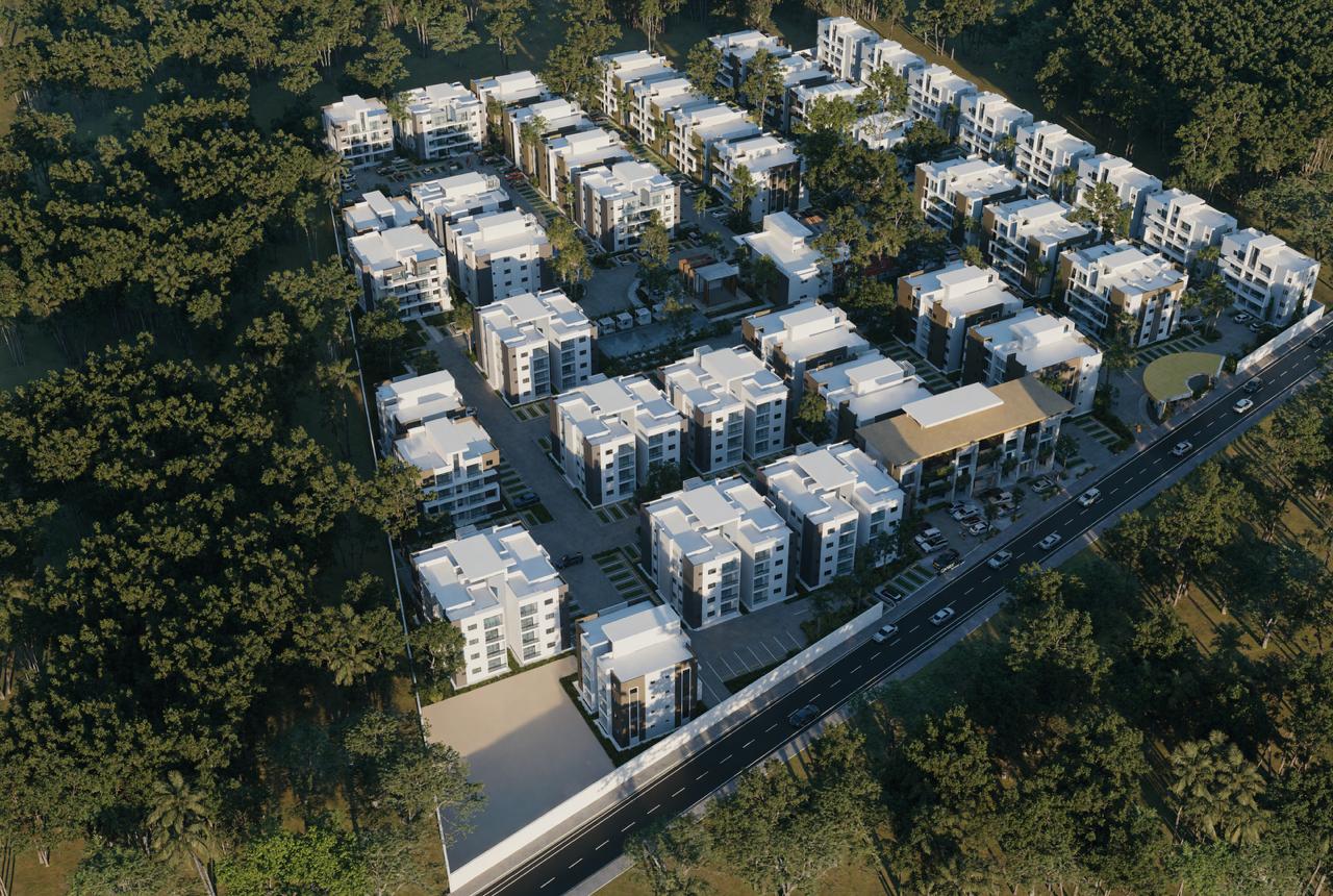 Vista general del residencial Caney Oriental